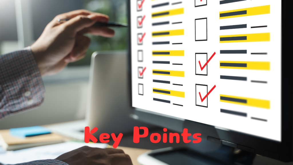 key points